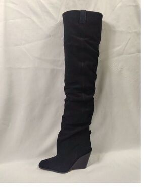 Michael Kors Noemie Over the
Knee Heeled Boots Black Shoes 8.5